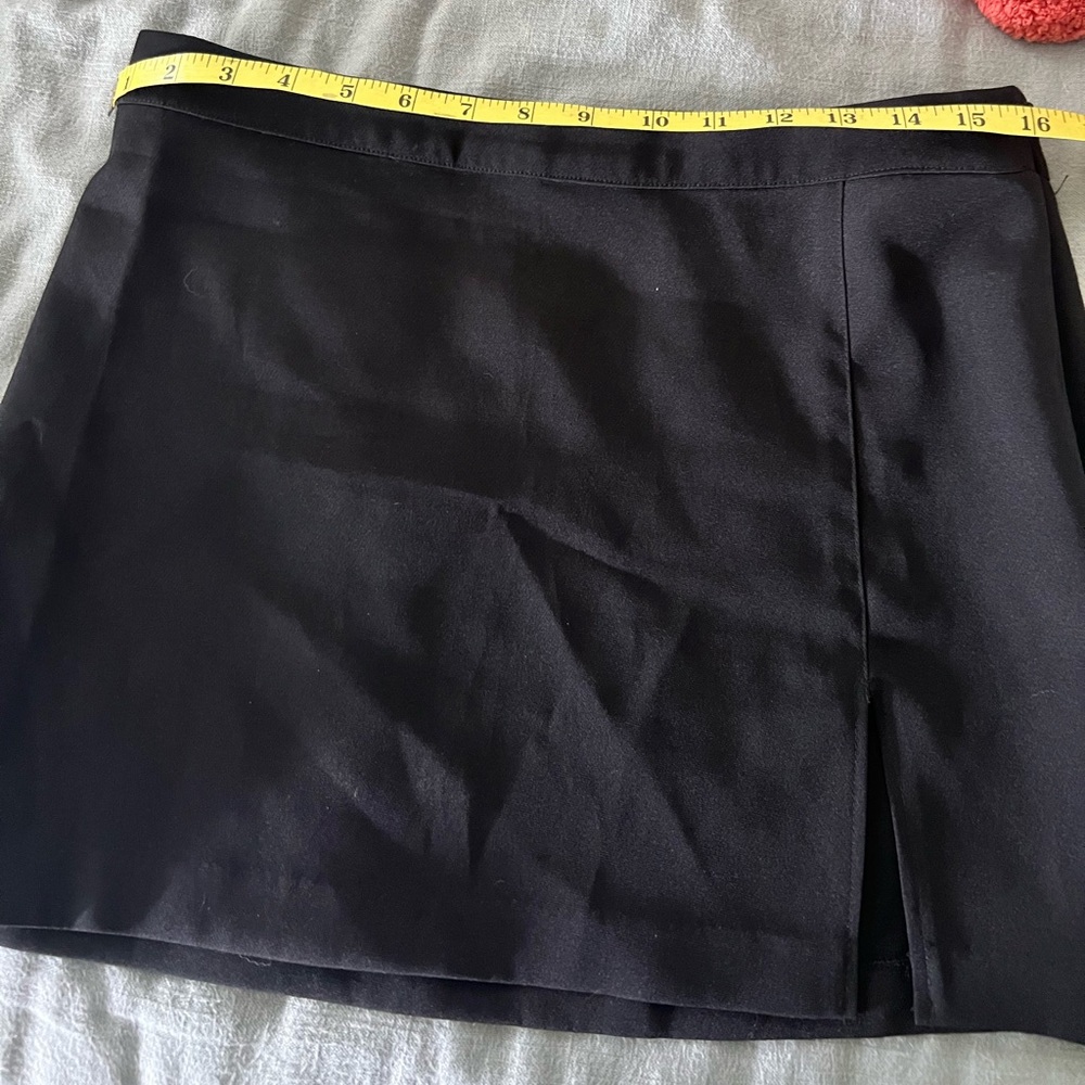 Steve Madden Black Micro Mini Skirt